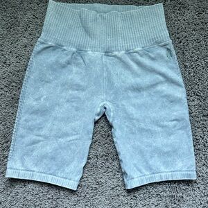 Free People Good Karma Biker Shorts